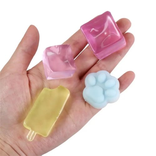 Cute Cat Paw Ice Cube Tray - Kawaii Silicone Mold, Mini Ice Block, Birthday Gift