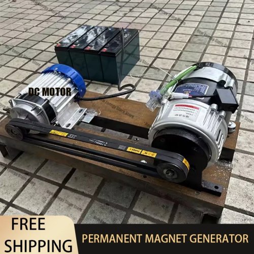 Низкооборотный генератор на постоянных магнитах 220V/380V переменного тока 10KW 20KW 30KW однофазный для привода двигателя