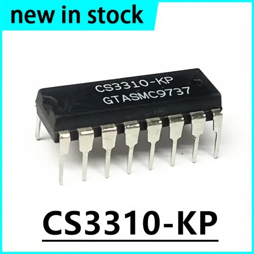1 ชิ้น ใหม่ CS3310-KP CS3310 แบบเสียบตรง DIP-16 ชิปควบคุมระดับเสียงสเตอริโอดิจิทัล IC มีในสต็อก