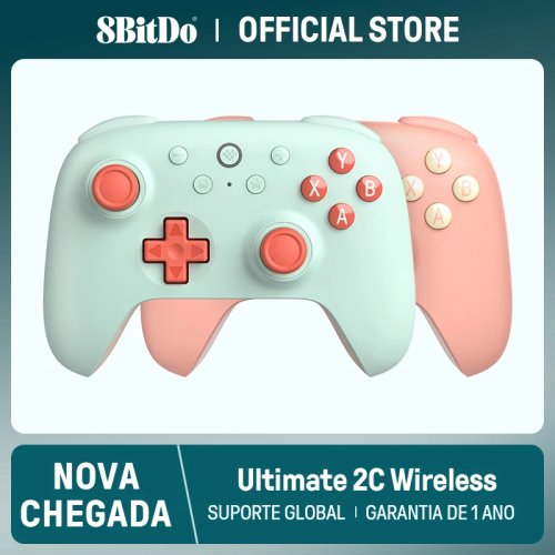 8BitDo Ultimate 2C Draadloze gamecontroller voor pc, Steam Deck, Android