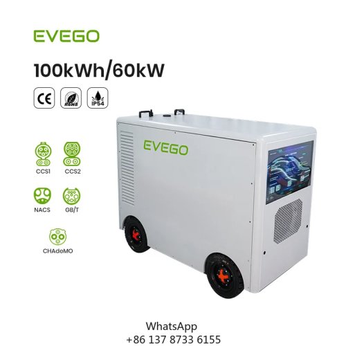Chargeur DC intelligent pour véhicule électrique EVEGO, 100 kWh, stockage d'énergie domestique, CCS1/CCS2/GBT/CHAdeMO/NACS, mobile