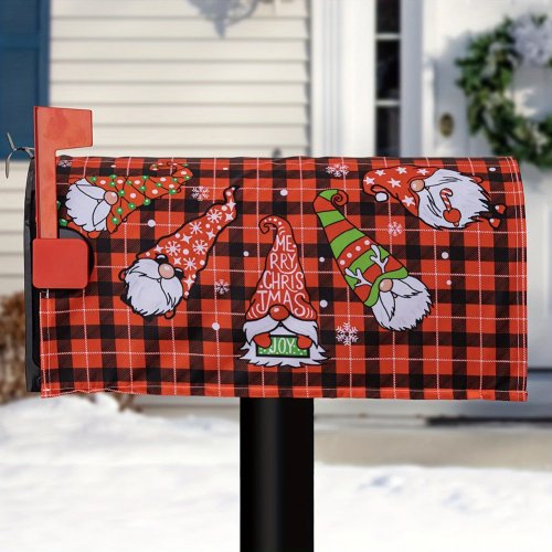 Copribuca per Natale, decorazione esterna, tessuto Oxford resistente alle intemperie, facile installazione