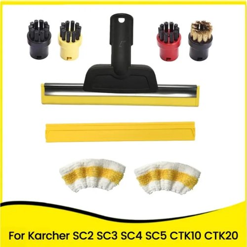 ABZA Комплект насадка для окна и скребок для пароочистителя Karcher SC2 SC3 SC4 SC5 CTK10 CTK20