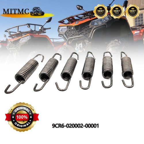 6 Stück Auspufffeder für CF 450 500 625 Cforce 550 X5 Z5 625 ATV UTV 9CR6-020002-00001 9010-020185 9CR6-020002