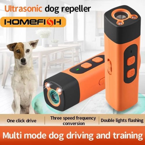 Antiladridos ultrasónico recargable para perros – Entrenador para detener el ladrido