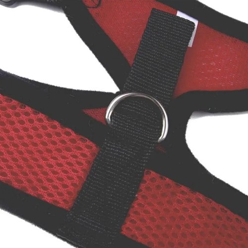 Guinzaglio per gatto piccolo in mesh traspirante, gilet coniglietto morbido, anti-fuga, per passeggiate all'aperto e trekking