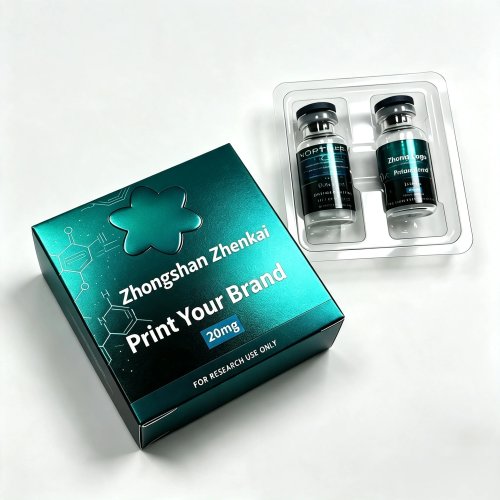 Etichette in vinile impermeabili con logo personalizzato, all'ingrosso, con scatole di carta per flaconi da 3ml e 10ml