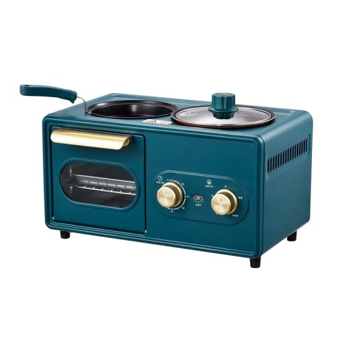 Automatische 3-in-1 ontbijtmachine met sandwichmaker en koffiezetapparaat voor thuis