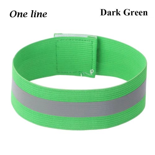 Brazalete reflectante para correr y bicicleta – Seguridad con tiras reflectantes