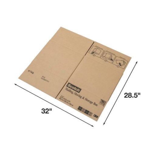 Scatola per trasloco/spedizione/archiviazione - 16x16x12 pollici