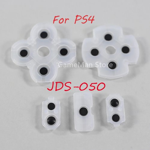 1 Set de Gomas Conductoras para Botones de Mando PS4 (JDS 050/055, JDM050/055) Recambio