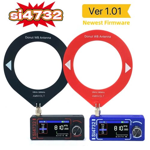 Радио DAB/FM/AM с цветным IPS-экраном 1,9 дюйма, встроенным аккумулятором, SSB