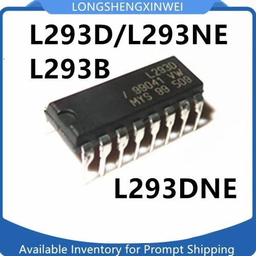 1 Stück L293D DIP-16 Motortreiber-IC (L293B, L293NE, L293DNE) NEU