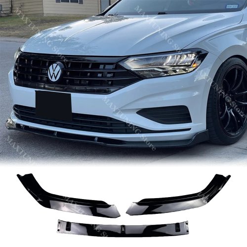 Cản trước khuếch tán môi cánh gió cho VW Jetta MK7 A7 R-LINE SEL Highline 2019-2022, 3 chiếc