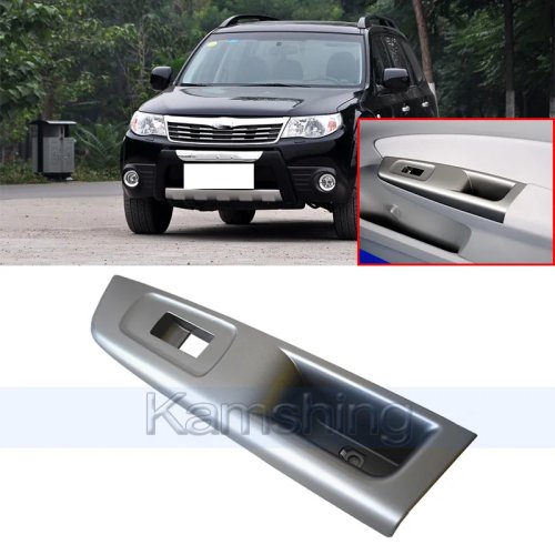 Penutup Panel Saklar Jendela Pintu Mobil Kamshing untuk Subaru Forester Impreza 2009-2013, Panel Kontrol Power Window
