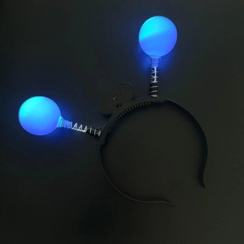 LED光るボールヘアバンド - バッテリー式ヘアアクセサリー（オケージョン用）