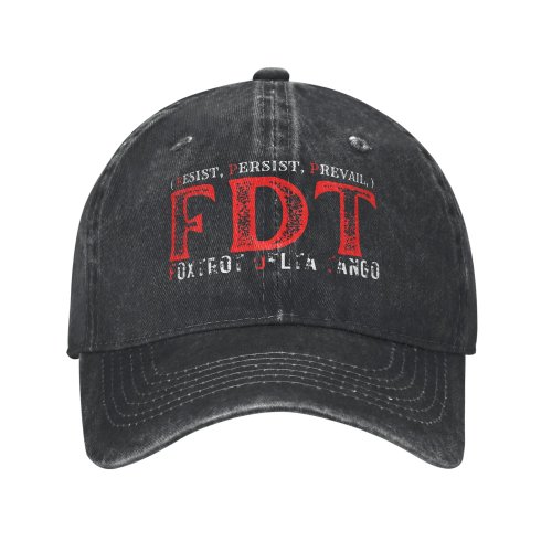 Topi Baseball FDT, Topi Trucker untuk Pria Wanita, Bisa Disesuaikan