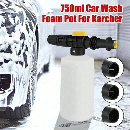 Lance Busa Salju 700ml yang Dapat Disesuaikan untuk Mesin Cuci Tekanan Karcher K2-K7