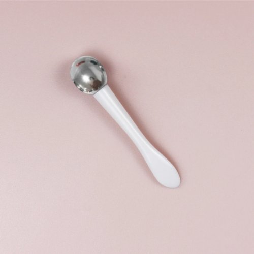 Pau de massagem com rolo para creme de olhos - aplicador duplo para sérum