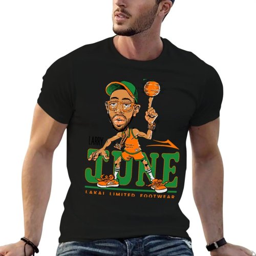 T-shirt Larry June Lakai Limited Foo pour Vacances et Plein Air
