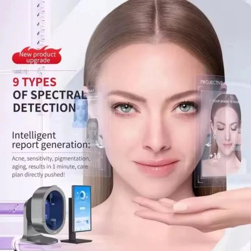 X5 Pro Анализатор кожи лица, цифровой тестер кожи с волшебным зеркалом