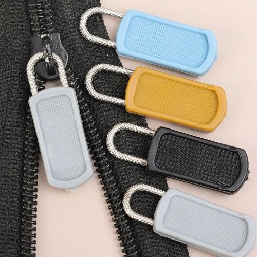 5 pezzi tiranti per cerniera rimovibili, kit di riparazione per cerniere metalliche, strumento di cucito fai-da-te per abbigliamento
