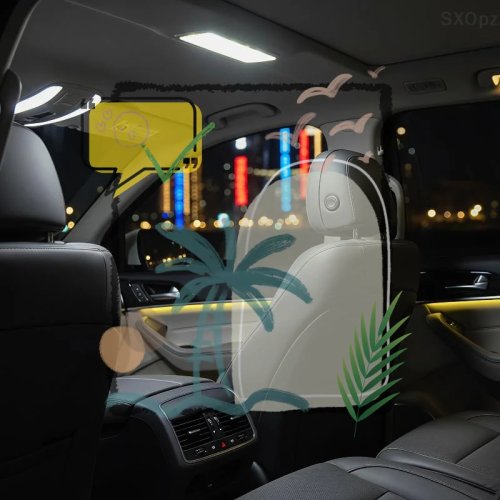 LED-Innenraum-Panellicht-Set für Autos, superhelles COB, universelle Adapter für Decken- und Kofferraumbeleuchtung