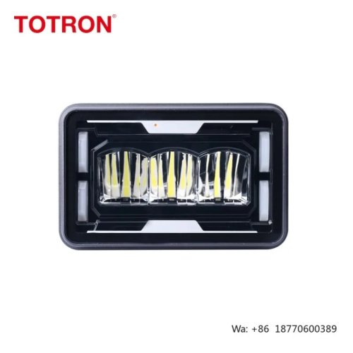 หลอดไฟ LED หน้ารถ 30W 1720Lm 6000K สีขาว กันน้ำ IP67/IP69K ใช้ได้กับรถบรรทุก ออฟโรด ATV เรือ