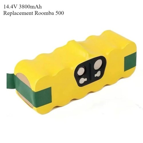 Vervangende batterij voor iRobot Roomba serie 500-900, 14.4V 3800mAh, geschikt voor 620, 650, 770, 780, 580