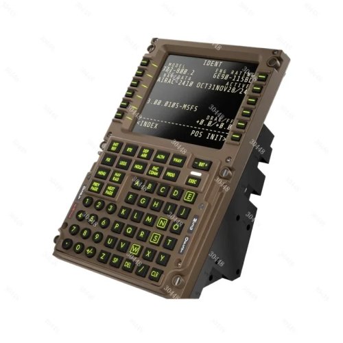 PFP 7 Flight Simulator CDU Control Panel for Boeing 737 FMC Navigation Computer with Display, Compatible with PMDG, Zibo Mod, MSFS, X-Plane