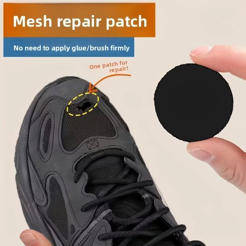 6 Peças de Remendos Autocolantes Para Sapatos, Reparação Forte Impermeável para Buracos, Tecido, Rede, Reparação Invisível de Sapatos, Reparação sem Costura