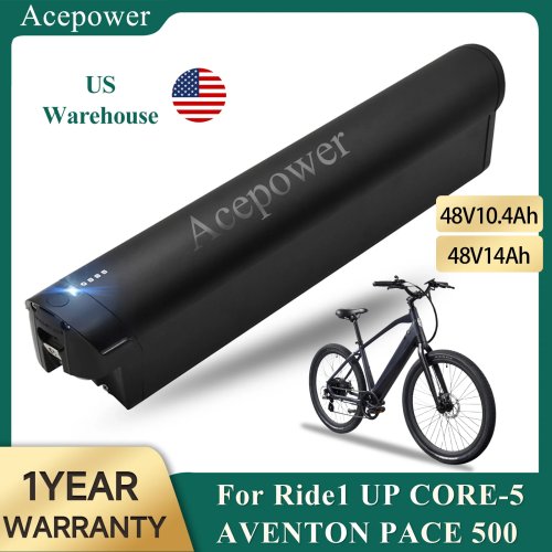 Pin thay thế cho xe đạp điện Ride1UP CORE-5, 48V 10.4Ah/14Ah, Reention EEL Pro
