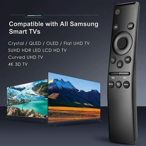 Telecomando per Smart TV Samsung QLED Serie – Compatibile con QN43LS03AAFXZA e QN55LS03AAFXZA