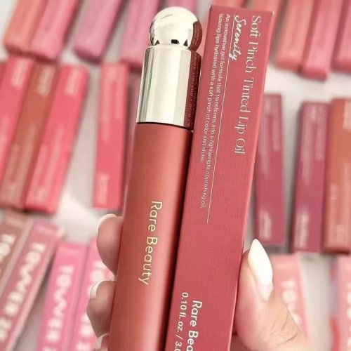 Rare Beauty Soft Pinch Getinte Lippenolie, Lipgloss en Vloeibare Blush Make-up