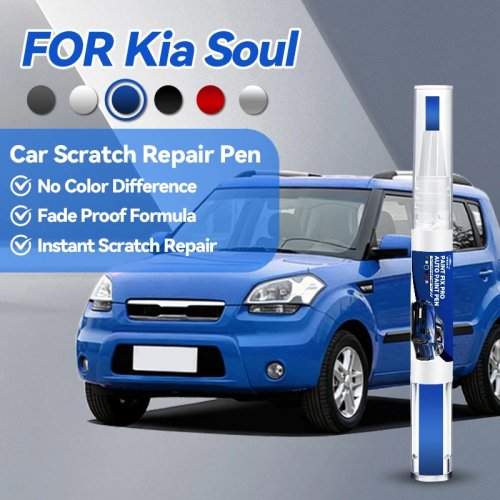 KIA 쏘울 터치업 페인트 펜 – 스크래치 제거 2008-2025 (PS/BHE/SK3) – 블랙
