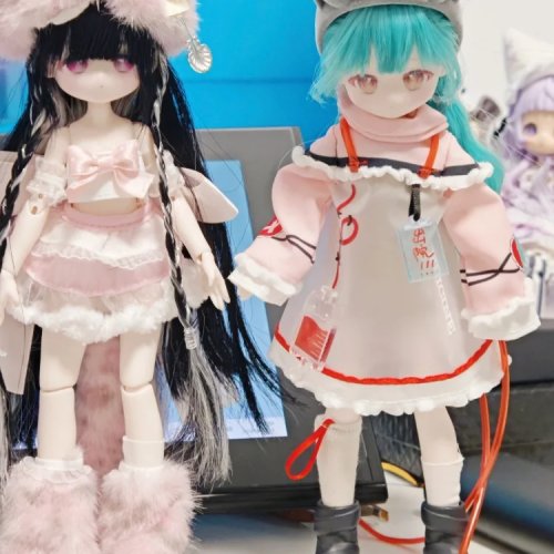 Doll Inedible Blind Box - Monigote BJD de Kwaidan a escala 1/8, muñeca adorable de conejo espeluznante para coleccionistas
