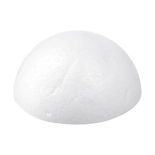 Meia esfera de esferovite pintada à mão para decoração de festas, casamentos e trabalhos manuais