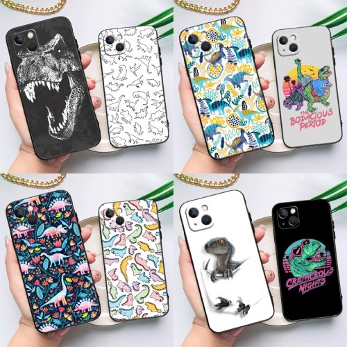 Casing HP Dinosaurus Lucu untuk Samsung Galaxy M31 M21 M11 M14 M54 M13 M23 M16 M20 M34 M52 M32 M12 M36 M56 M15 M55