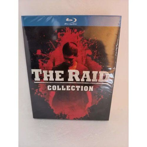 Kolekcja filmów Blu-ray z filmami akcji Raid 1 i Raid 2