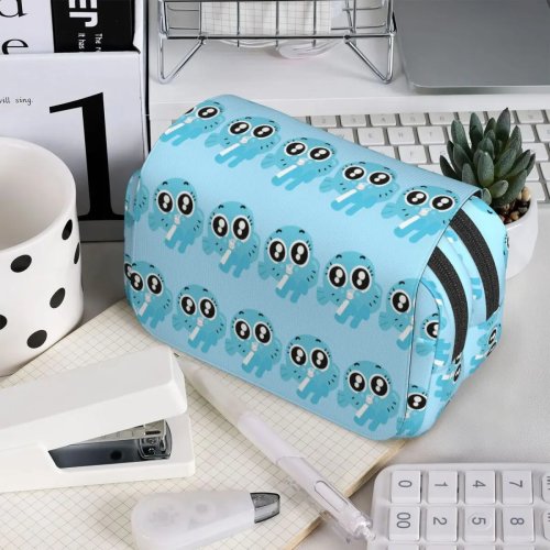 Astuccio Nicole Gumball Watterson, regalo per studenti, portapenne, busta per matite, articoli di cartoleria, portapenne