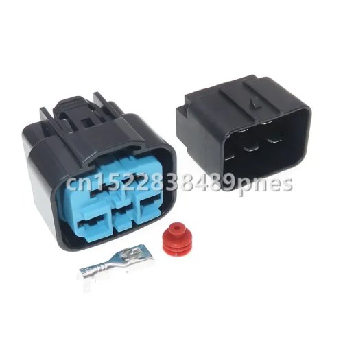 Conector elétrico de 5 polos 6189-0904 para arnês de cabos de automóvel com pinos e vedantes