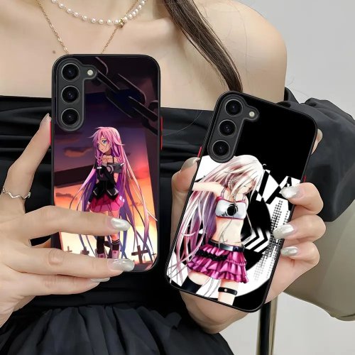 Funda para celular IA Vocaloid para Samsung Galaxy S26 S25 S24 S23 S22 S21 Plus FE, a prueba de golpes con tacto suave