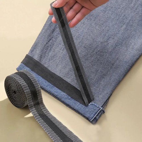 Strijkband voor broeken, zelfklevende zoomtape, naadloze reparatie van spijkerbroeken