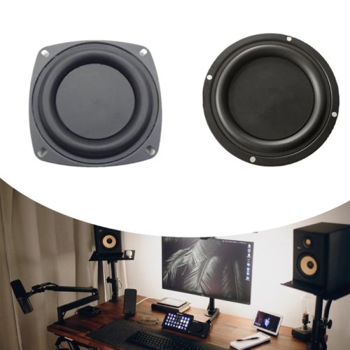 Piastra per altoparlante basso universale 2/3/4 pollici, membrana passiva, piastra woofer fai da te