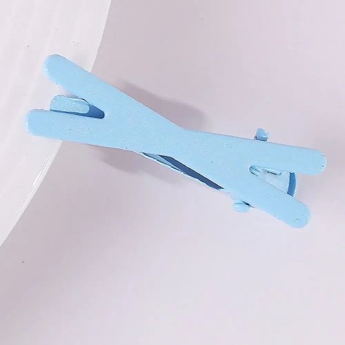 Kẹp tóc hình mỏ vịt dễ thương, màu pastel, phong cách INS, kẹp tóc mái cho bé gái