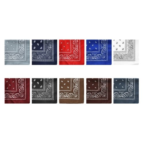 Bandana reversibile in simil-cotone per breakdance, yoga, viaggi e street style