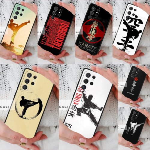 Etui na telefon Kung Fu Oyama Kyokushin Karate do Samsung Galaxy S26 Ultra S20 FE Note 10 S24 S23 S21 S25 Plus S22