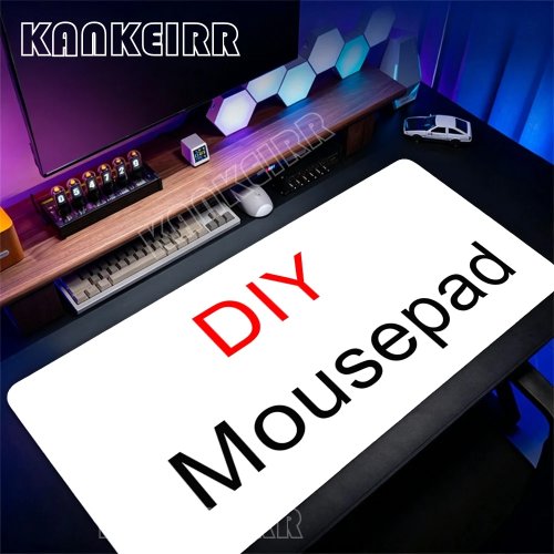 Великий ігровий килимок для миші з індивідуальним HD-друком, килимок для столу для геймера та офісу, логотип OEM, опт