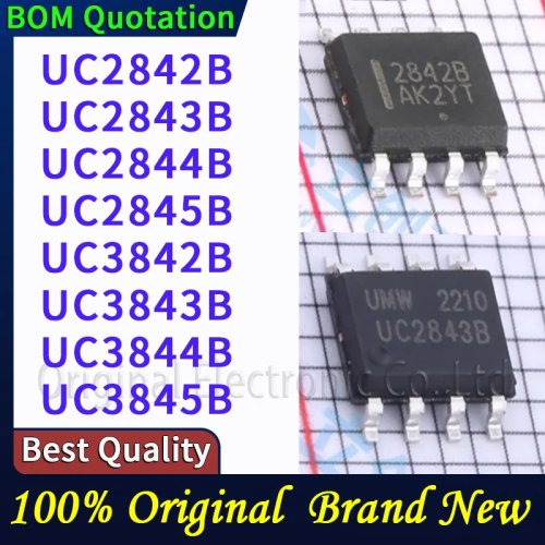 IC Kontrol PWM UC2842B UC2843B UC2844B UC2845B UC3842B UC3843B UC3844B UC3845B - Stok Tersedia, Kirim 48 Jam
