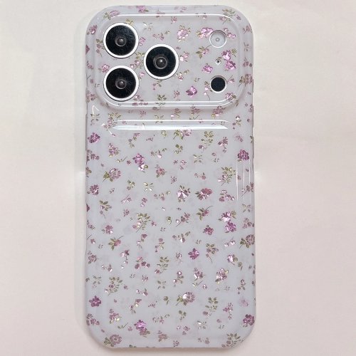 Ốp lưng iPhone 17 16 15 14 13 Pro Max họa tiết hoa vàng, chống bám vân tay, bề mặt nhẵn